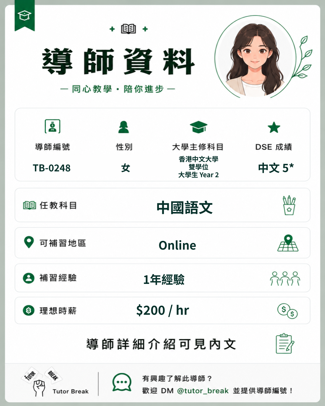 TB-0248 已核准導師圖卡
