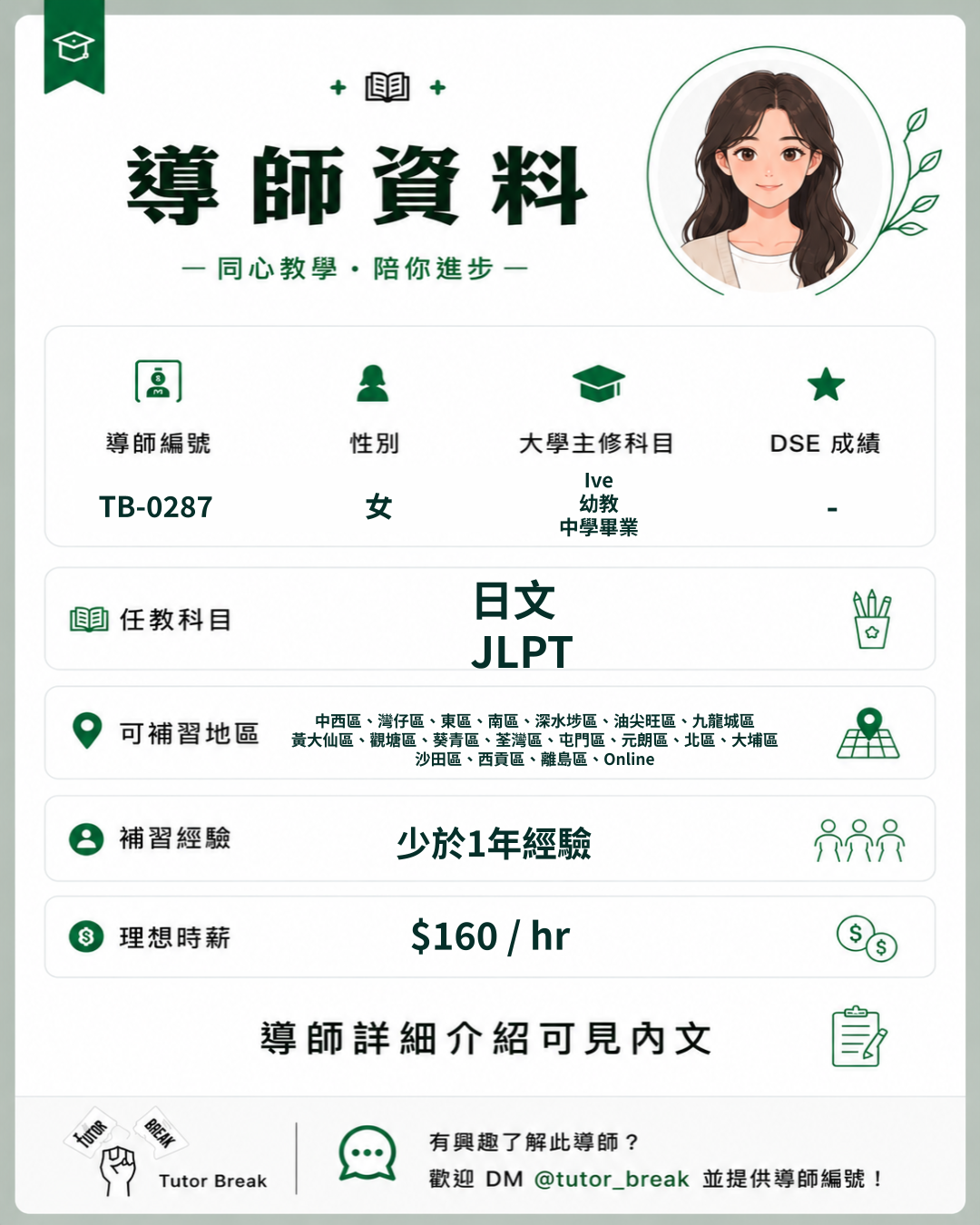 TB-0287 已核准導師圖卡